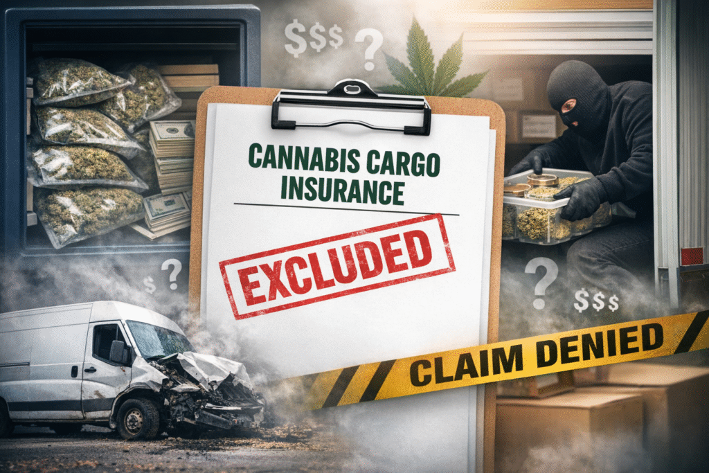 Cannabis Cargo Insurance may have exclusions denying claims